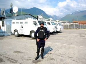 jandarmii sibieni în merg în misiune în kosovo