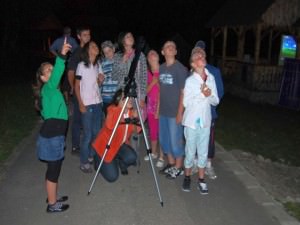 Şcoala de vară a observatorilor astronomici în Muzeul în Aer Liber