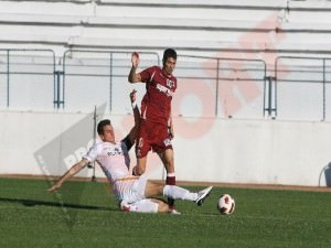 foto -video: mediașul a pierdut cu 0-1 cu rapid dintr-un penalty contestabil