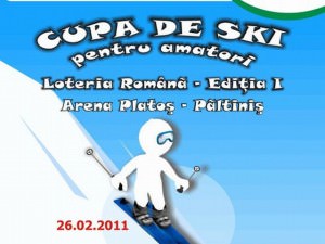 sâmbătă are loc cupa loteriei române la schi, la arena platoş