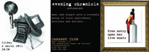 cabaret club organizează un eveniment pentru presa locală