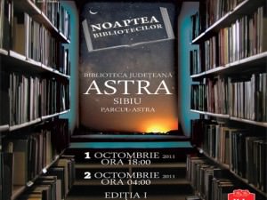 Biblioteca Astra participă în premieră la Noaptea Bibliotecilor