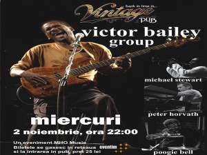 celebrul basist victor bailey va susține un concert extraordinar la sibiu