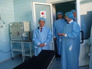 echipamente noi de 70.000 de euro pentru spital din partea guvernului japoniei