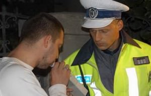 unsprezece şoferi au picat în plasa poliţiştilor sibieni la cea mai mare acţiune pe alcool