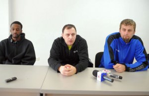 video declaraţii: csu sibiu e gata de primul meci cu oradea. vezi ce spun cătălin vulc, cristi crăciun şi william funn!