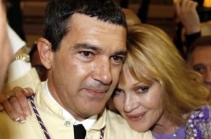 antonio banderas, în rolul lui fidel castro, în filmul "castro's daughter"