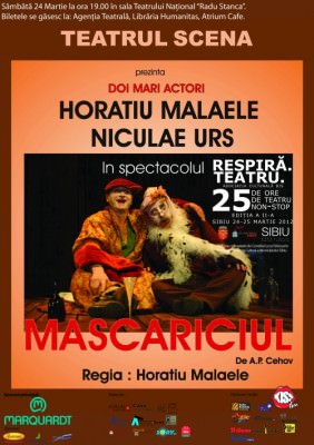 Ora de Sibiu te trimite la teatru! Câștigă o invitatie la maratonul teatral