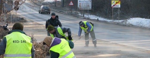 s-a dat startul campaniei de curăţare a arterelor principale din municipiul mediaş