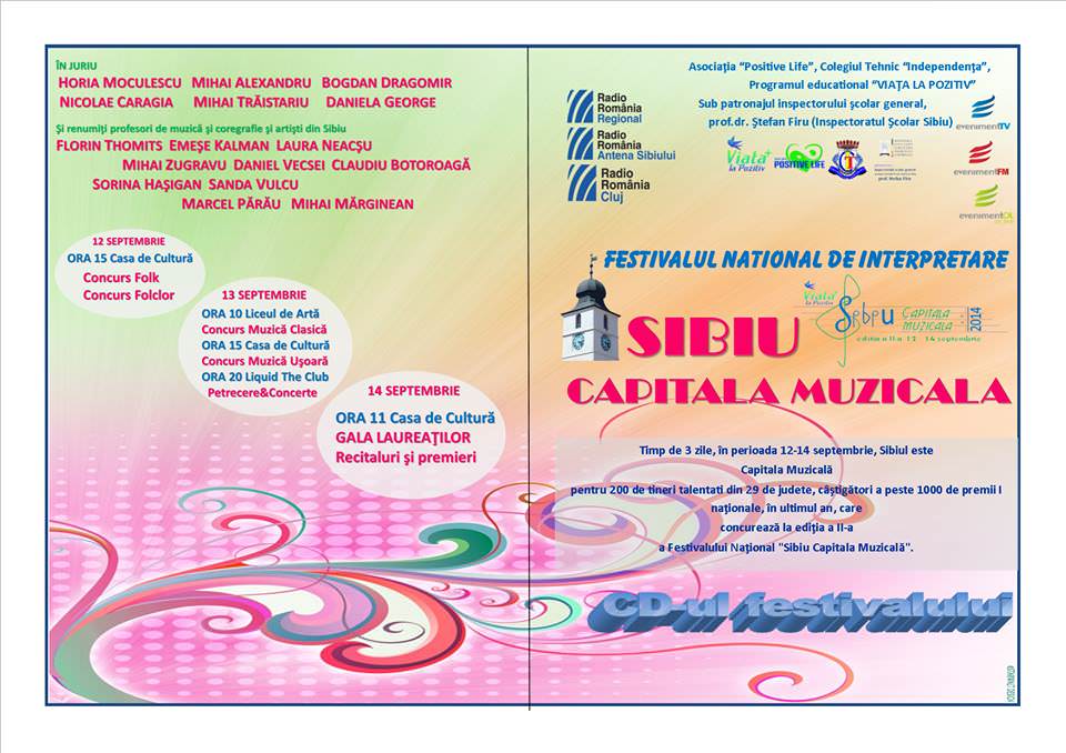 vrei un weekend muzical? stai aproape de festivalul sibiu - capitala muzicală 2014 - vezi ce program va fi