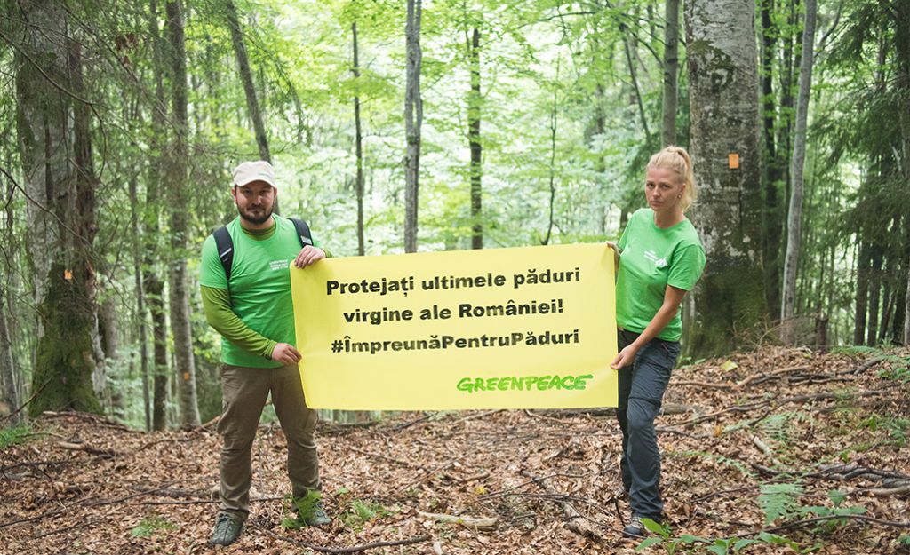 Adrian Bibu si Andreea Roseti_Credit foto Dan Câmpean_Greenpeace