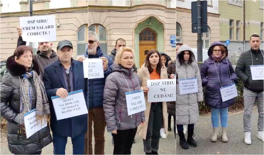 Dsp Sibiu Continu Protestul Nceput N Urm Cu Aproape O Lun