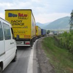 video:coadă de cinci kilometri la boiţa din cauza unui accident