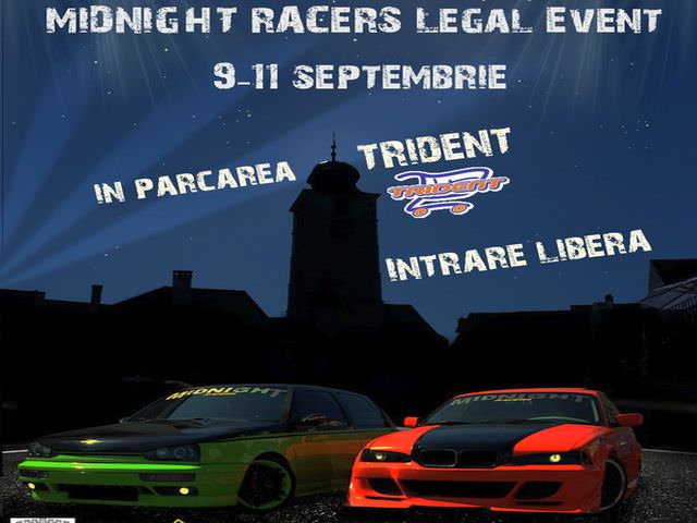 trei zile de show auto cu maşini tari şi concursuri la "midnight racers legal event"