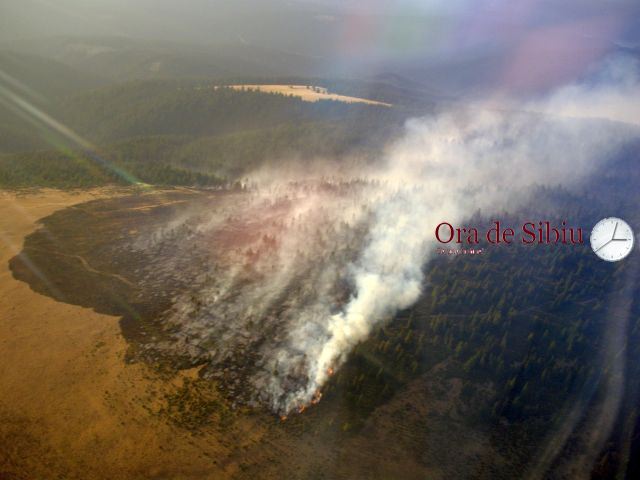 incendiile din zona transalpina au fost lichidate. peste 72 de hectare afectate