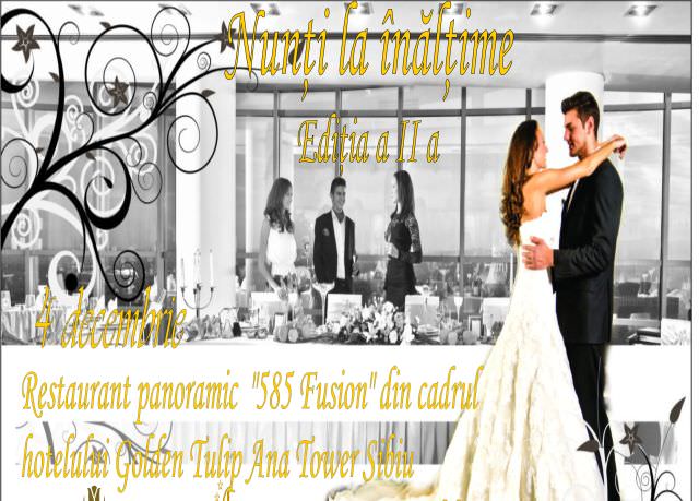 „nunţi la înălţime” revine în weekend la golden tulip ana tower sibiu