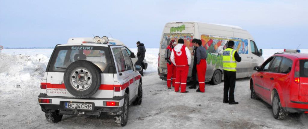crucea roșie sibiu lansează campania „apel pentru persoanele izolate de zapada”