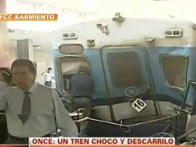 video cel puţin 340 de răniţi în urma unui grav accident feroviar în argentina