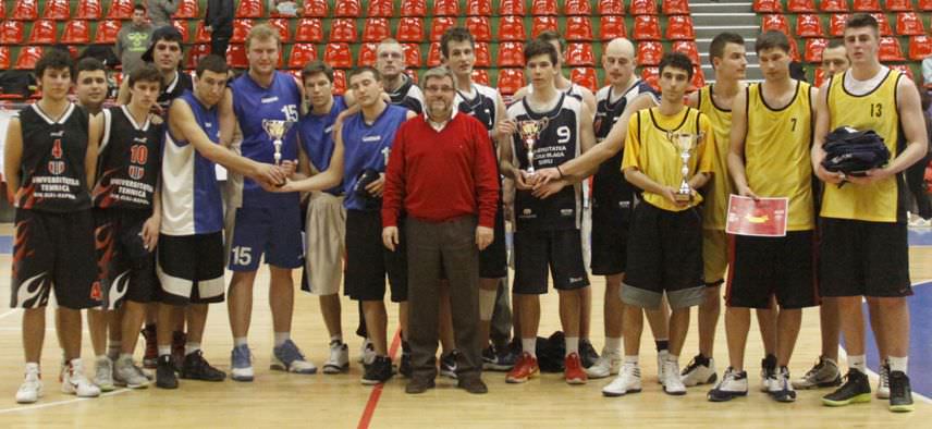 ulbs-ul a terminat pe primul loc la faza zonală a campionatului naţional universitar de baschet