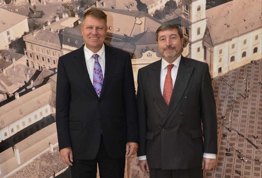 noul ambasador al republicii federale germania a vizitat sibiul şi s-a întâlnit cu primarul klaus iohannis