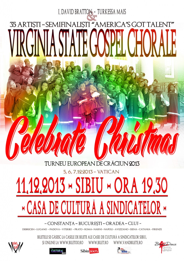 sibiul, inclus anul acesta în turneul internaţional “celebrate christmas”, care va porni de la vatican