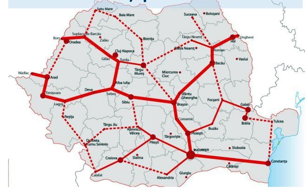 cum va arăta harta autostrăzilor din românia peste nouă ani. vezi care vor trece prin sibiu!