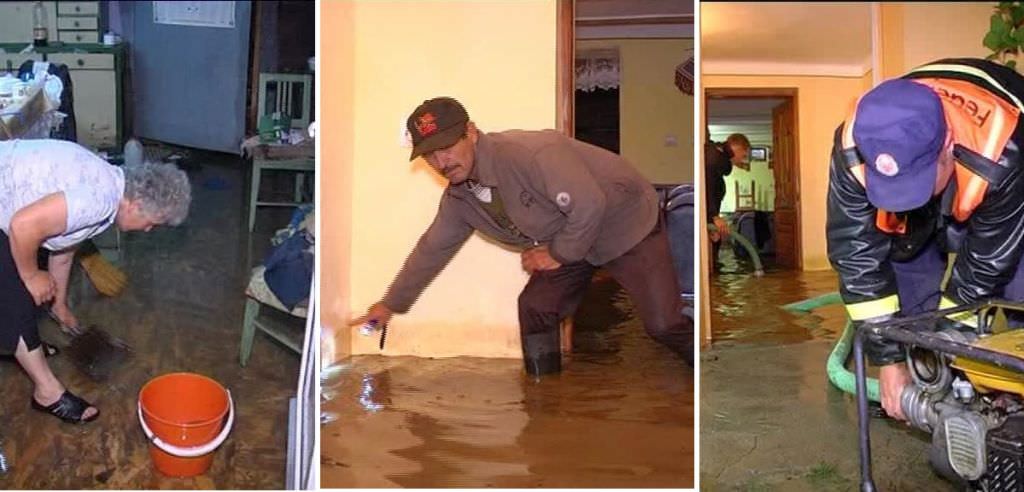 video zeci de gospodării și terenuri inundate la vurpăr. oamenii au sunat la 112 să ceară ajutor!