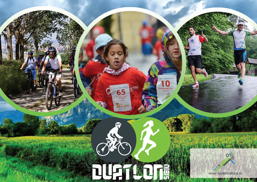 Competiţie în premieră la Sibiu - "Duatlon Sibiu 2014"