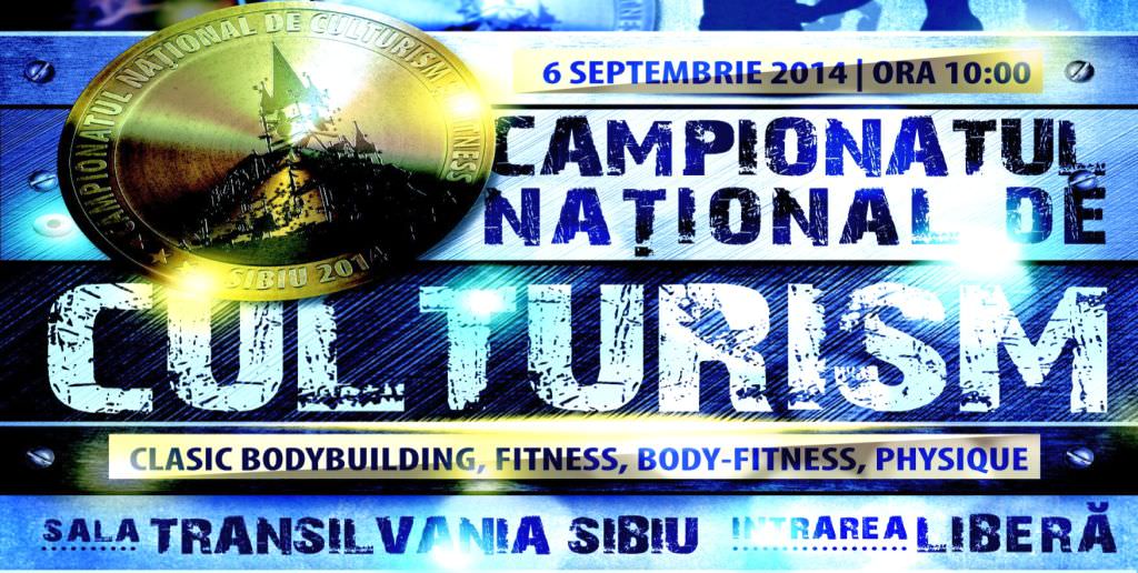 cei mai tari culturiști din românia vin sâmbătă la sibiu. poftiţi la campionatele naționale de culturism și fitness!