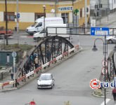 video foto pasarelă pietonală peste cibin în locul podului de la piață. ce șantiere noi mai apar în sibiu!