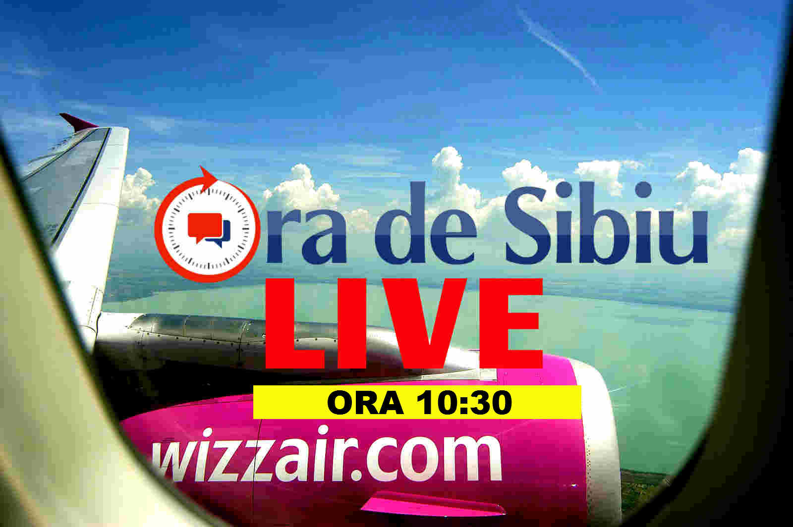 live video (10.30-11:30): sibiu - dortmund, inaugurarea oficială a cursei wizz