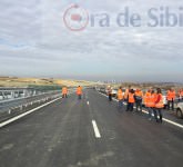 S-a deschis autostrada Săliște - Cunța. Ponta a venit în inspecție, dar nu s-a oprit! (VIDEO FOTO)