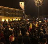 VIDEO FOTO: Miting de susținere a românilor din Dispora în Piața Mare. Peste 3.000 de participanți!