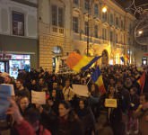 VIDEO FOTO: Miting de susținere a românilor din Dispora în Piața Mare. Peste 3.000 de participanți!