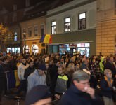 VIDEO FOTO: Miting de susținere a românilor din Dispora în Piața Mare. Peste 3.000 de participanți!