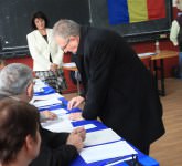 video foto ioan cindrea a mers să dea un ”vot pentru un președinte care să unească românii”