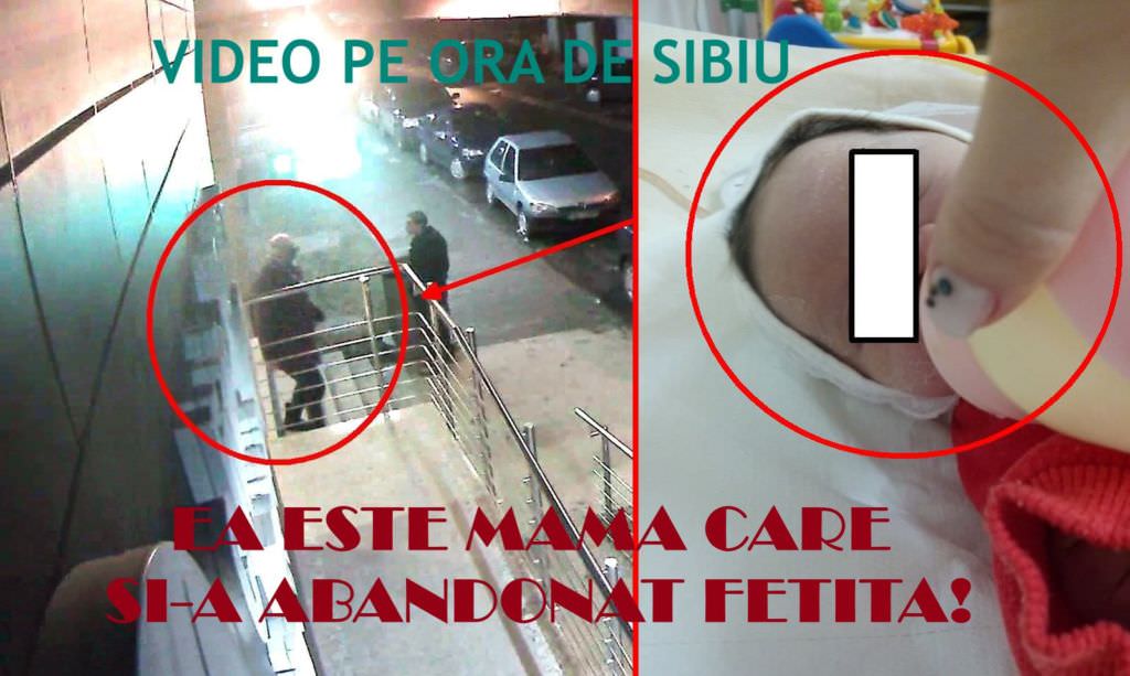 video foto iată momentul în care mama și-a aruncat fetița pe scări la polisano. poliția a identificat-o!