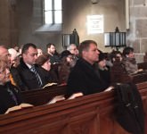 VIDEO FOTO Iohannis și-a comemorat bunicii la o slujbă de la Biserica Evanghelică Luterană din Sibiu