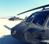 video și foto superbe - sibiul survolat de elicoptere nato