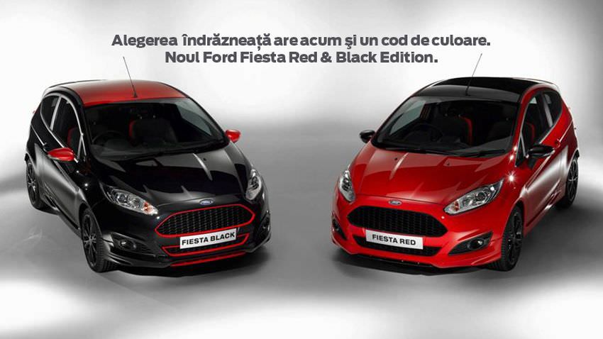 noul ford fiesta red & black edition la sibiu. arată impecabil și are un preț de excepție!