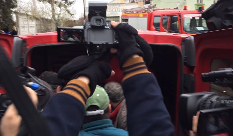 foto video un pui de urs s-a plimbat ore întregi liber prin sibiu. vezi aici întreaga operațiune de capturare