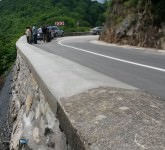 foto drumul dintre săliște și jina a fost reparat. liber către transalpina!