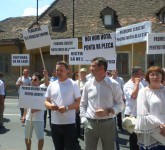 VIDEO FOTO Marș anti Ponta la Sibiu - A durat fix 15 minute și s-au strâns vreo 250 de oameni