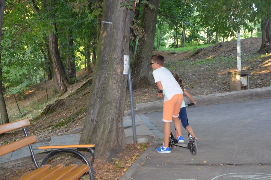 foto – părinții și copiii au strâns din nou zeci de saci cu gunoaie din ”sub arini”