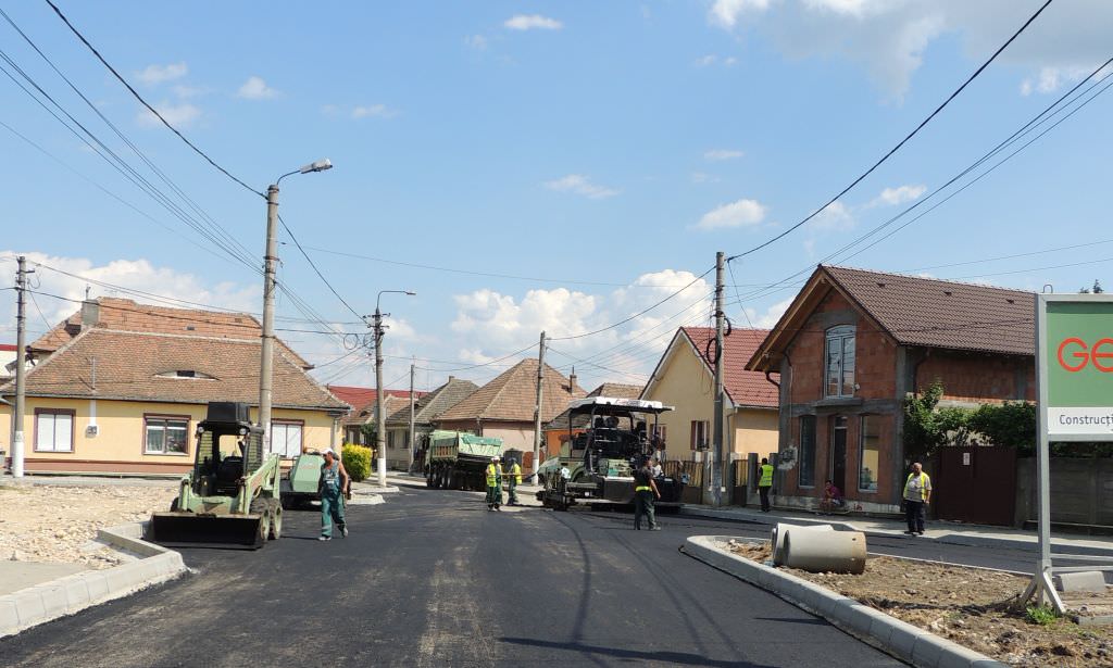 stadiul lucrărilor în prezent în municipiul sibiu. încep lucrări pe două bulevarde importante