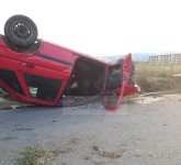 VIDEO FOTO – Accident spectaculos pe drumul Hoților. Trei copii și două femei, victime!