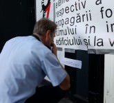 VIDEO FOTO - ISU a închis Casa de Cultură a Sindicatelor din Sibiu. Haos la fața locului!