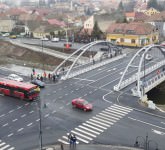 video foto: s-a deschis noul pod peste cibin. investiție de peste 10,5 milioane lei!