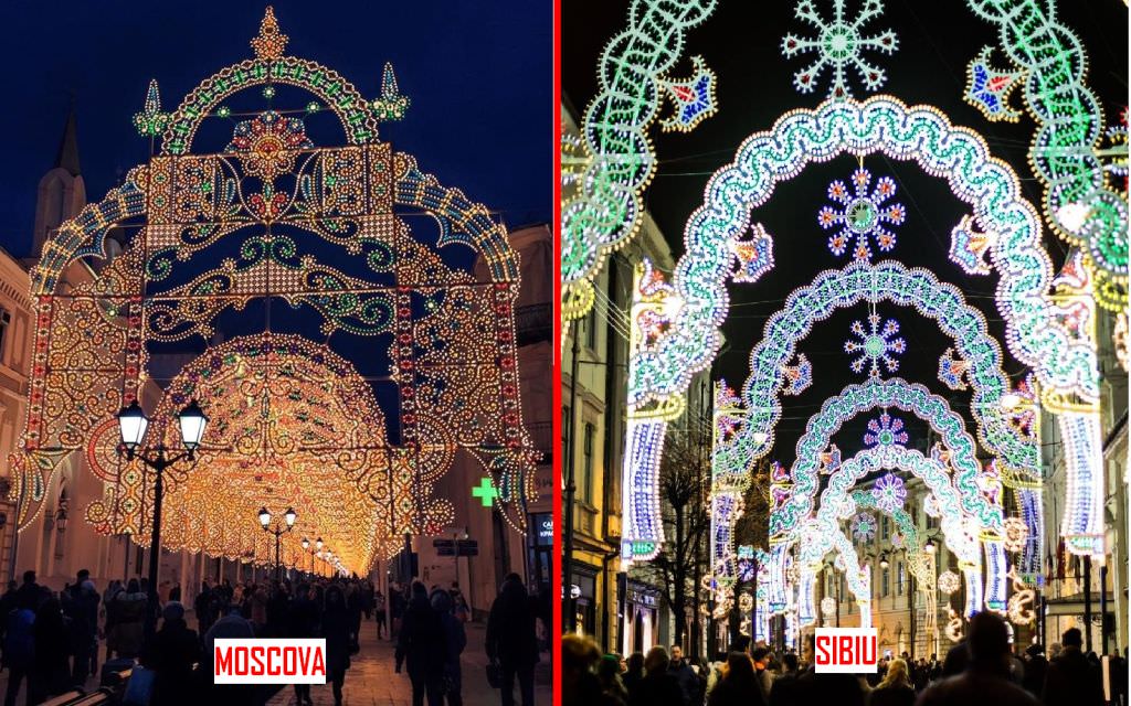 foto – moscova s-a inspirat de la sibiu? uite cum au amenajat o parte din centrul orașului!