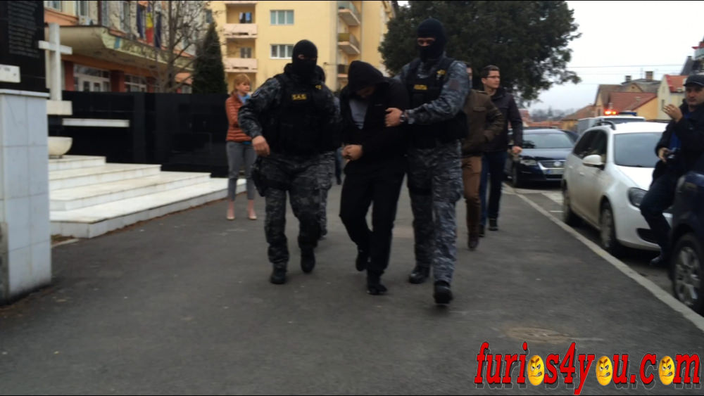 update video foto – percheziții și descinderi la sibiu. hoții din autoturisme aduși cu cătușe la poliție!